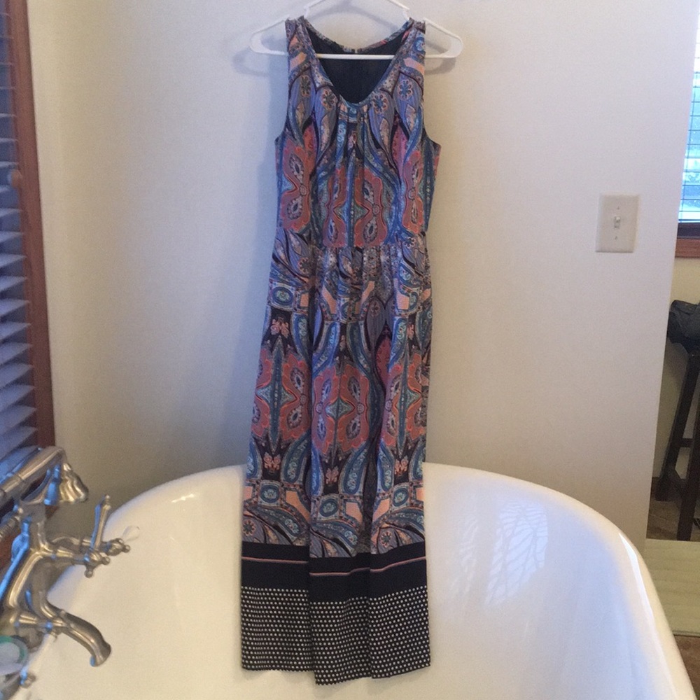 Talbots petite maxi dress.